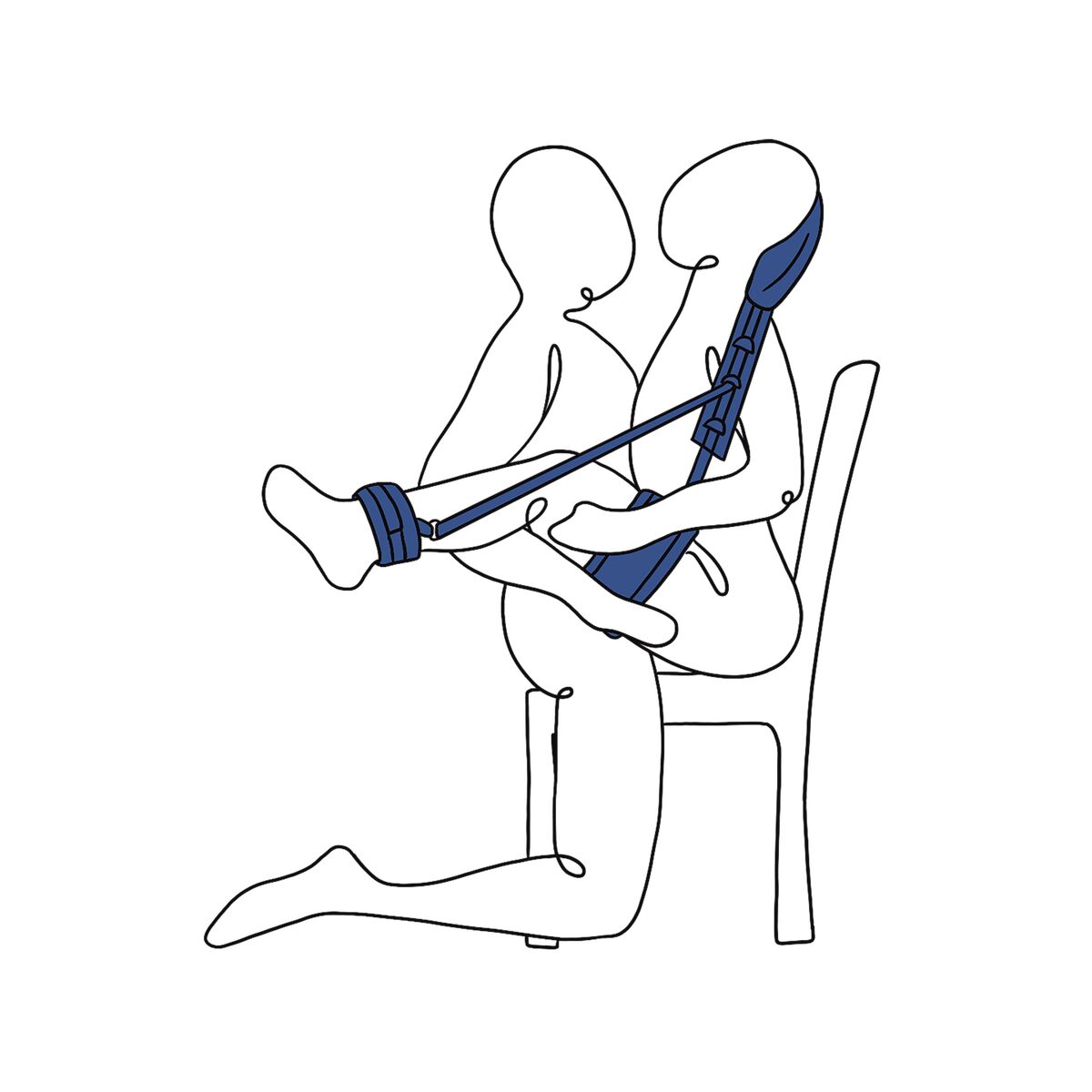 Kit de Bondage Cordage Réglable Sportsheets Pivot